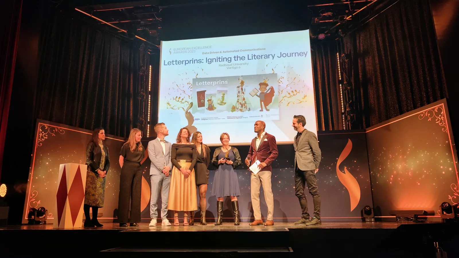 European Excellence Award 2023 · Letterprins (Radboud Universiteit)