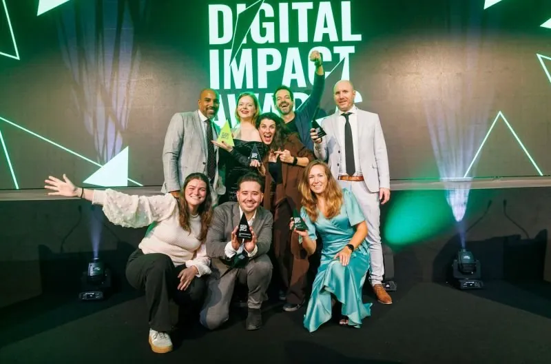 Winst bij de Digital Impact Awards